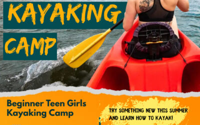 Beginner Teen Girls Kayaking Camp