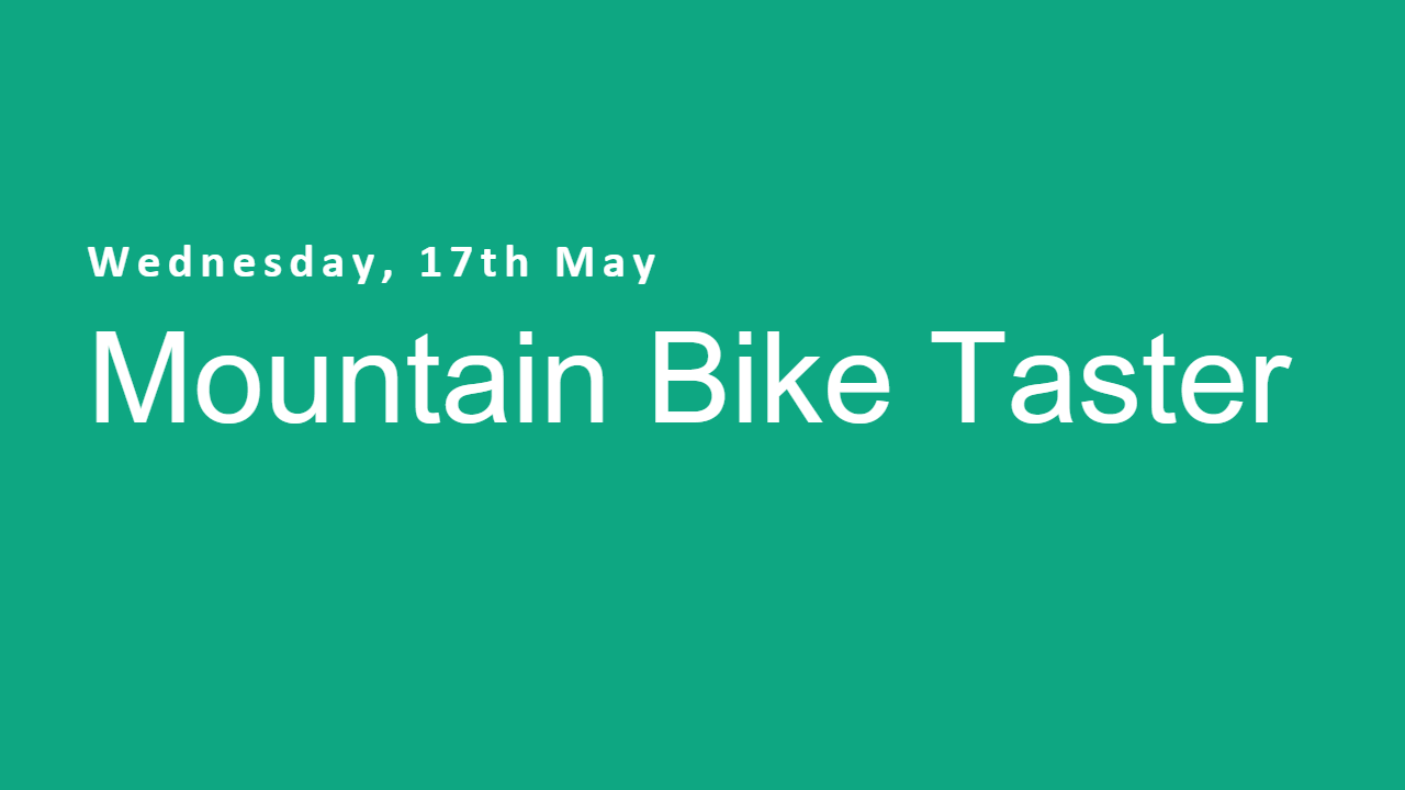 Mountain Bike Taster Session