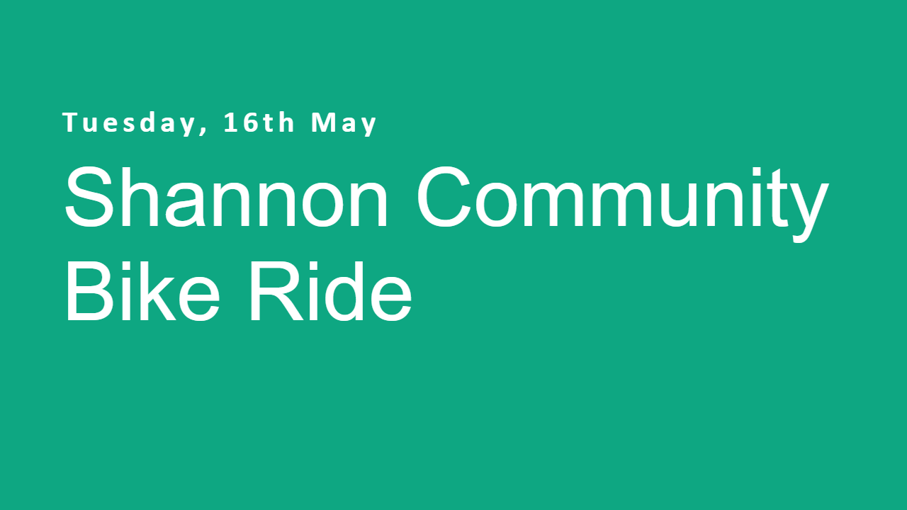 Shannon Community Bike Ride